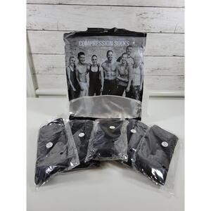 Compression Socks Set of 5 Small/Medium NEW Support Athletic Travel